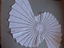 Häkeldecke in Weiß –