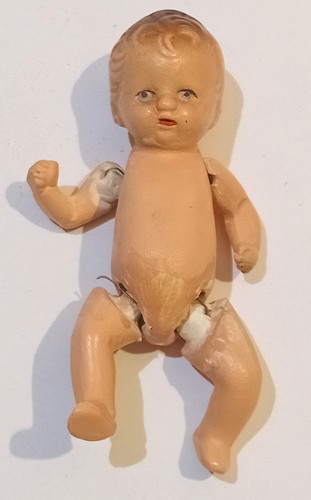 Miniatur puppe porzelanpuppe - miniatur,