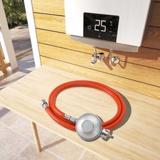 Druckminderer Propan-Gasschlauch Gasregler 30mbar mit 1.5 m Gasschlauch