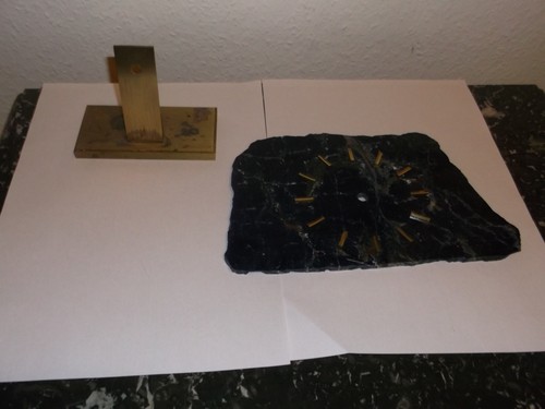 Tischuhr teile standfuss und - tischuhr,