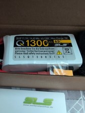 SLS QUANTUM 1300MAH 3S1P 11,1V 65C/130C Lipo Akku Neu Modellbau Flugzeug RC