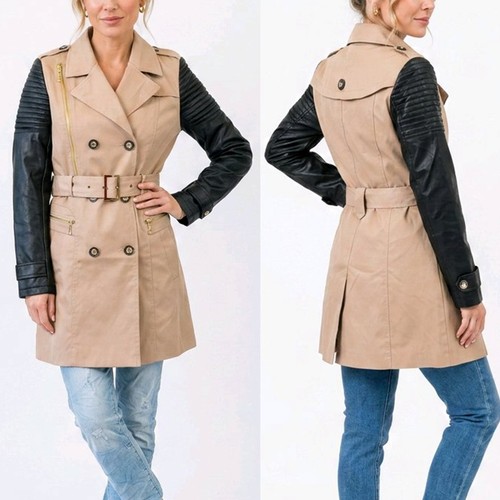 Damen trenchcoat mantel jacke - damen,