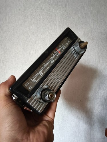 Antikes sowjetisches autoradio - antikes,