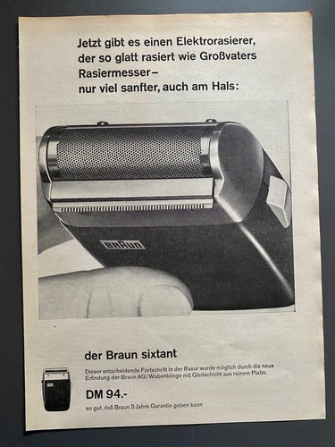 Braun sixtant elektrorasierer - braun,