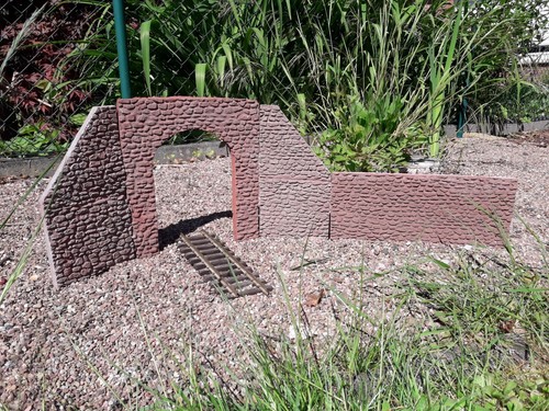 Tunnelportal mauer beton - no., 3