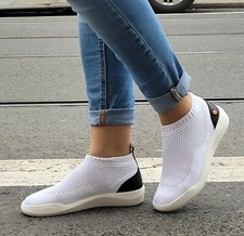 Softinos Schuhe Knit Weiß