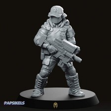 Pcpd Tactical Reaction Force Unit B Miniatur