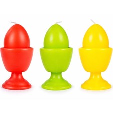 Osterkerzen 3er-Set bunt im