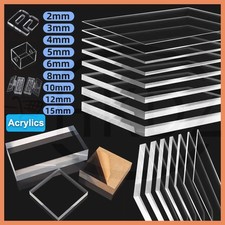 Klare Plexiglasplatte