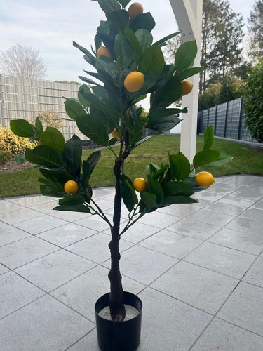 Künstlicher zitronenbaum 90cm - künstlicher,