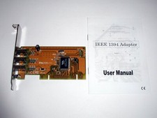 Pci firewire ieee1394 adapter - pci,