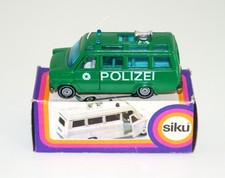 siku 1615 Ford Transit Polizei mit Originalkarton / OVP