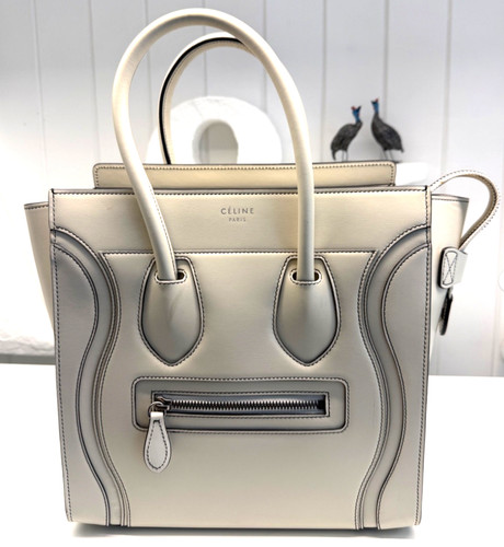 Céline luggage bianca micro - céline,