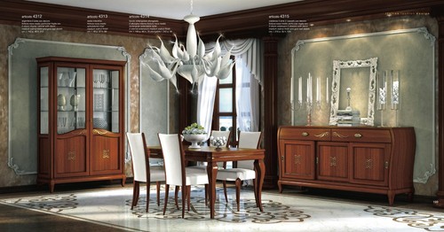 Design set 7tlg esszimmer - 7tlg,
