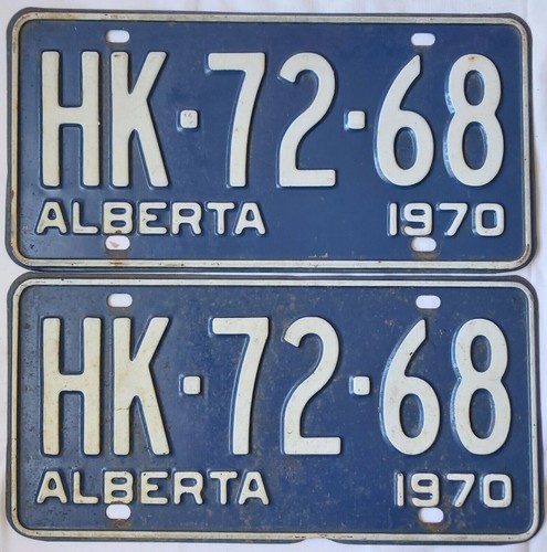 Kanada kennzeichen alberta - kennzeichen,