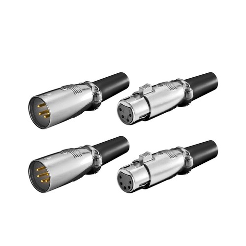 Hochwertige xlr metall 5 - xlr, 4