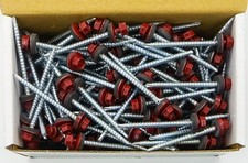 200 x Twistec Colorhead Bohrschraube Schraube SW8 Oxidrot RAL 3009 - 4,8 x 60 mm