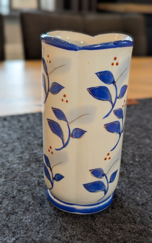 Kleine hübsche vase - vase, weiß