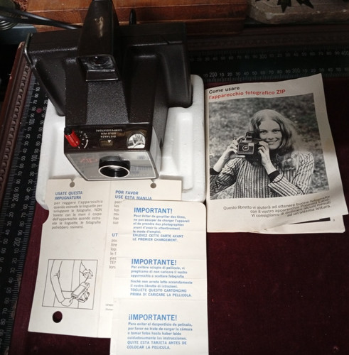 Alte polaroid zip kamera - polaroid,