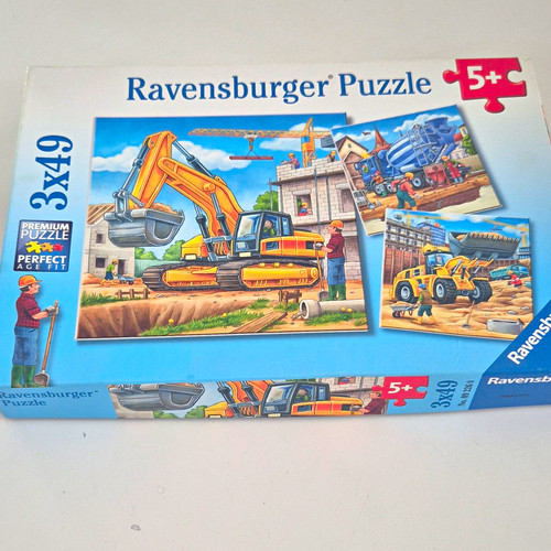 Ravensburger puzzle 3x49 teile - puzzle,