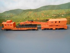 H0 Mehano Kran mit Beiwagen