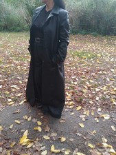 Leder Mantel Gibsy Superlang