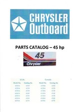 Chrysler Aussenborder 45 PS