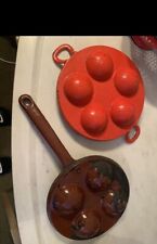 Antike Emaillepfanne