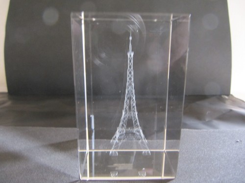 Glas kristallquader laser - glas, 3d-laser