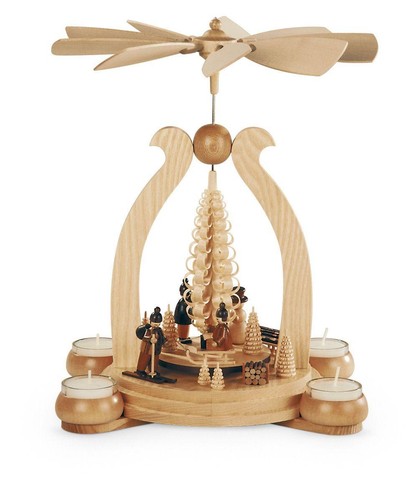 Teelichtpyramide tischpyramide - teelichtpyramide,