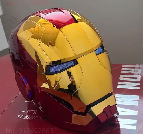 Iron man helm gold mk5 - iron,