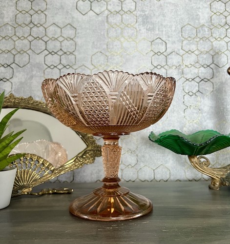 Antik art déco - déco, pressglas