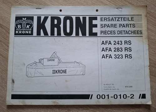 Krone mähwerk afa 243 283 - mähwerk, +