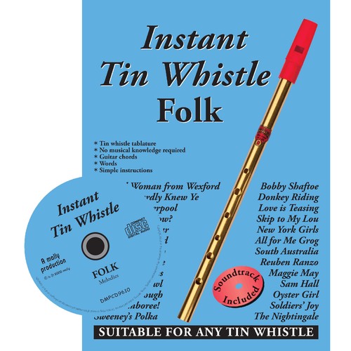 Instant tin whistle folk cd - -,
