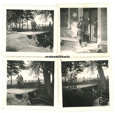 4x Orig. Foto Soldaten mit