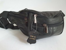 Bauchtasche echt Leder Damen
