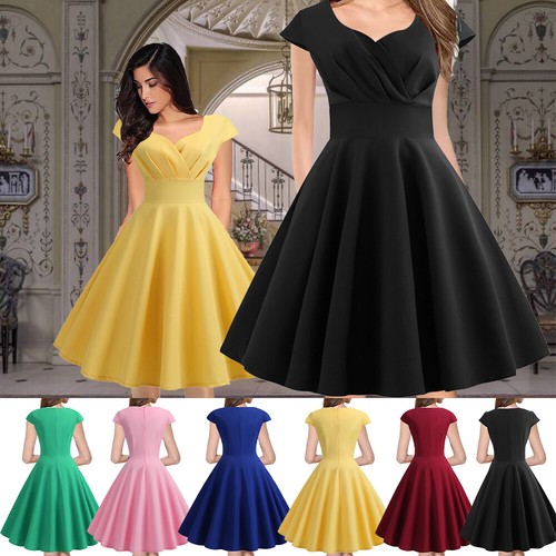 Damen retro partykleid - damen,