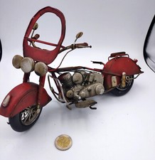 Motorrad Metallmodell Gespann ,  Retro, Miniatur Motorrad Metall  Deko + Sammler