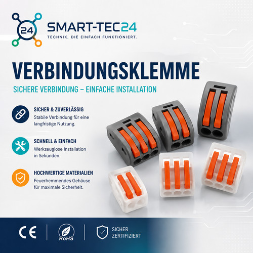 Hebelklemmen set 5 polig - 3,
