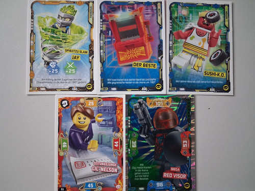 Lego ninjago trading card - lego, game