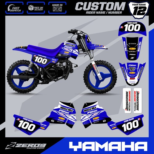 Yamaha grafik kit peewee - 50,