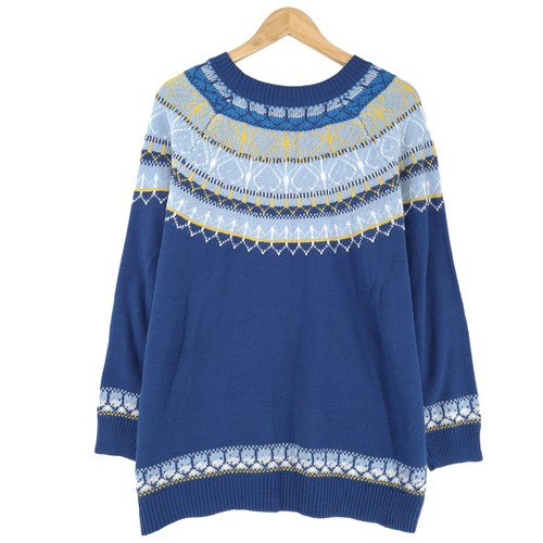 Nordic pullover blau - nordic,