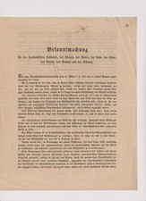 1831 Köln , Konvention Rhein Schifffahrt Schweiz bis Holland