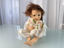 Künstlerpuppe Sammler Laura lee Wambach Resin Puppe 21 cm Guter Zustand 