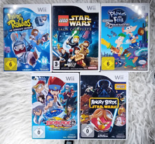 Nintendo Wii Spiele - Sammlung / Set - 5 Stück - u.a. Angry Birds Star Wars