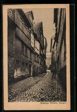 Siegen, Ansichtskarte, Strassenpartie Roedigs Wende 