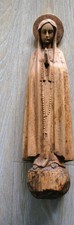 *** Antiker Holzfigur Maria