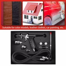 Airbrush Spritzpistole Mobiles Freihand Starter Set von mit 0,3 mm/0,5 mm/0,8 mm