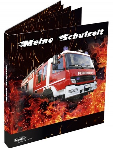 Zeugnismappe feuerwehr - zeugnismappe,