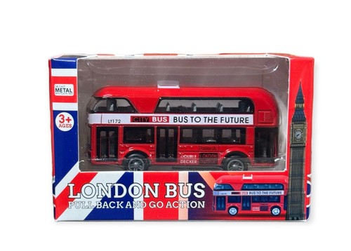 London roter doppeldecker - roter, bus